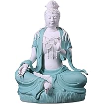 Amazon｜お釈迦様 仏像 12.2 インチ座仏置物装飾品瞑想座位